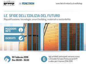 Convegno a <strong>VARESE</strong>, ATA Hotel, <em>"LE SFIDE DELL'EDILIZIA DEL FUTURO"</em><br /><strong>Gioved&igrave; 18 febbraio 2016</strong> - ore 9,00 - 18,00