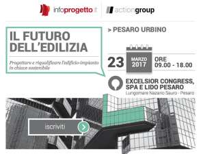 Convegno info<strong>progetto</strong> a <strong>PESARO</strong>.<br />Giovedi 23 marzo, Excelsior Congress, spa e lido<br />Lungomare Nazario Sauro