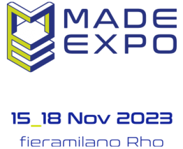 MADE EXPO 2023<br />Dal 15 novembre al 18 novembre<br />Saremo all'interno del PADIGLIONE 2P - STAND F09-G10
